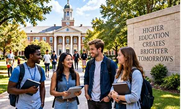 higher education admissions enrollment and university decision maker audience